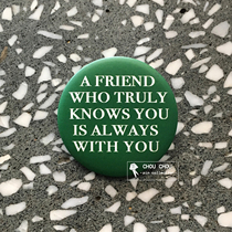 CHOU CHOU FOU Bag _ 徽章 徽章 徽章_ _ 徽章 徽章 徽章_ _ 徽章 徽章 徽章_ badge large letters(green)