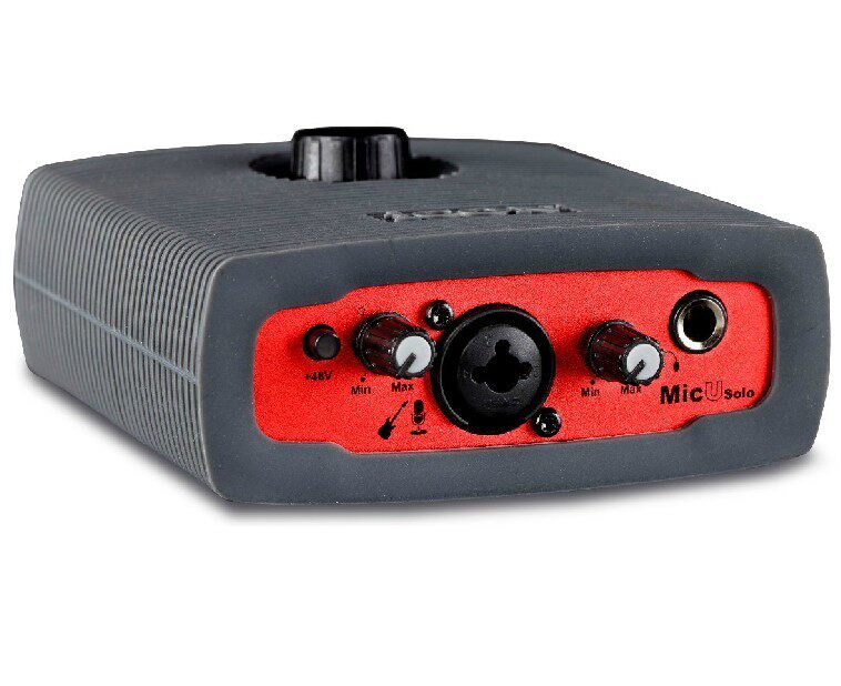 美国艾肯icon micu solo usb音频接口音频卡声卡 网络k歌 包调_7折