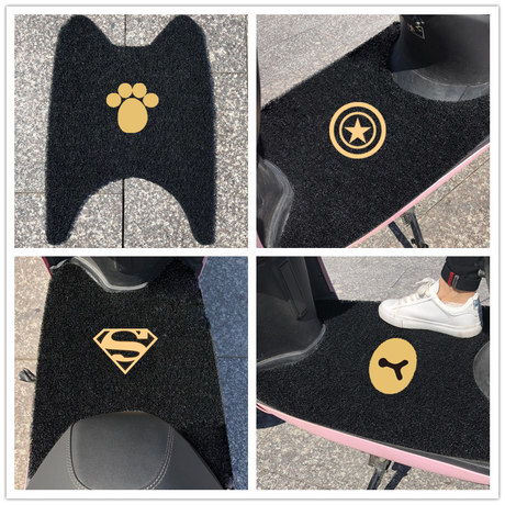 Electric motorcycles stepped foot pedal pad mat Universal Battery tram slip waterproof Harting cut from small turtle Electric motorcycles stepped foot pedal pad mat Universal Battery tram slip waterproof Harting cut from small turtle