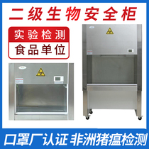 Secondary biosafety cabinet Laboratory single double half full row BHC1000-A2 clean cabinet Slaughterhouse non-medical