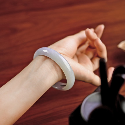 豪8印象S80冰种翡翠手镯怎么样极度喜欢感受反馈