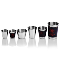 Outdoor mini stainless steel wine glass Stainless steel wine portable jug wine cup White wine cup Drink cup Small water cup