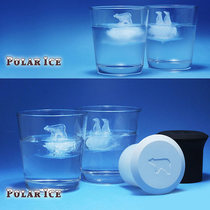 Creative Ice Box Polar Bear Penguin Ice Grit Ice Mold Animal Ice Maker Ice-making Box Bar Ice Cubes 2 pieces