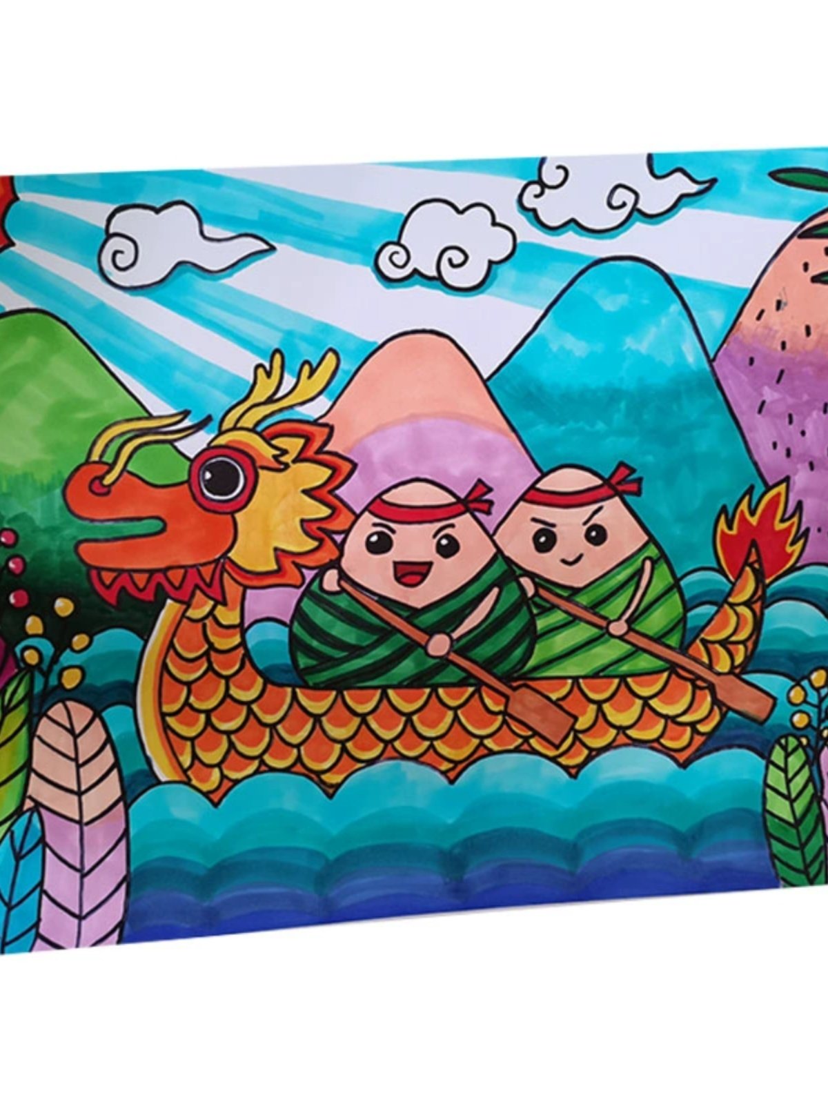 我家娃自从用了这套儿童手工diy剪贴报,每周的手工作业都主动抢着做