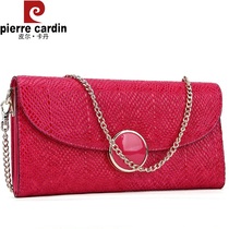 Pilkardan genuine leather handbag with a new minimalist female envelope bag female hand grab bag inclined cross-pack chain female hand bag