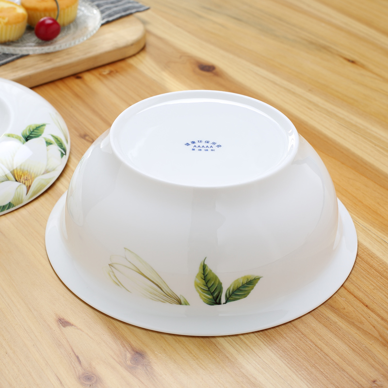 Jingdezhen porcelain tableware new practical ipads soup pot pot big tureen large soup bowl insulation belt to cover household ceramics