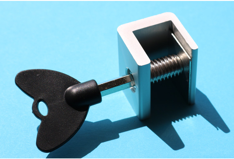 纱窗锁限位锁推拉窗户防盗锁宝宝安全锁卡锁限位器塑钢窗户锁