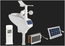 WCDMA meteorological instrument Wireless temperature and humidity Rainfall wind direction Wind speed Lighting UV air pressure