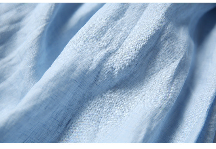 寺山文也森系仙女裙纱裙真丝亚麻吊带裙连衣裙