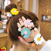 South Korea same small Daisy sweet hair rope tie hair band hair head rope hipster holster Hairband headdress women