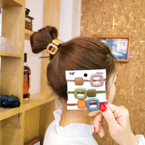 South Korea sweet tie hair leather band hair head rope simple Joker Hairband hair rope Mori high stretch leather case headgear