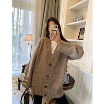 9.09 Autumn New Products|Bloggers Love_Woolen Thickened Alpaca Margiela Sweater Large Cardigan