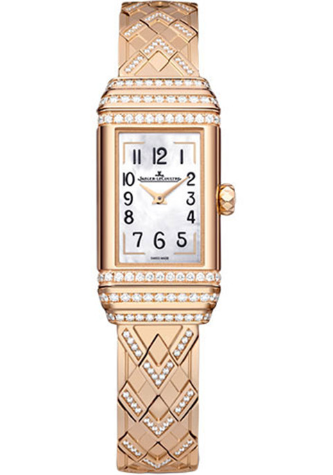 小王正品 积家翻转q3362201玫瑰金手动机械女表 京沪杭陪同验货