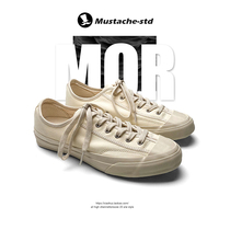 Moustache homemade small crowdgang mountain Gyuryu rice vulcanised shoe vintage vintage Amei click Tooling Sail Fabric Shoes