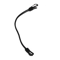 Outdoor plastic products Rubber double head 6mm thick elastic rope hook length 15CM Leather paddle Rowing boat accessories