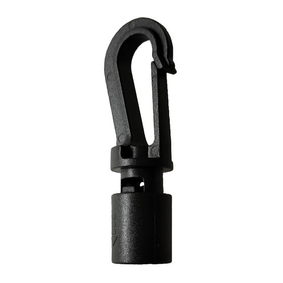 Luggage related accessories Yizixin GK8 kayak accessories elastic rope end application 1 black POM hook Luggage related accessories Yizixin GK8 kayak accessories elastic rope end application 1 black POM hook