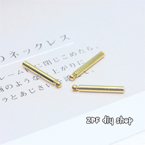 Earrings Diy Accessories Ear Hook Pendant Making Accessories South Korea Brief Style Ear Thread Flow Su Gilded Pendant