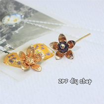DIY Ornament Materials Handmade Chest Stitch Headwear Matching Trim Accessories Floral Jewel Topendant Pendant