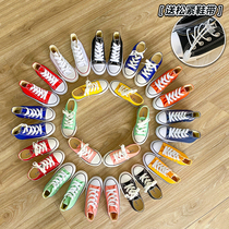 Childrens shoes Boys and girls all-match high-top board shoes cloth shoes Western style baby parent-child breathable low-top canvas shoes