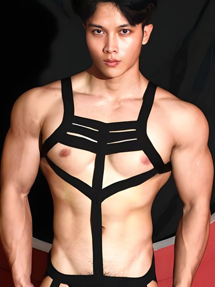 남성용 속옷 섹시 가슴 끈 한 피스 바디 형태의 몸 모양 몸 모양 체형 형성 트렌디 한 검은 꽉 찬 속옷 나이트 클럽 바 남성용 속옷 섹시 가슴 끈 한 피스 바디 형태의 몸 모양 몸 모양 체형 형성 트렌디 한 검은 꽉 찬 속옷 나이트 클럽 바