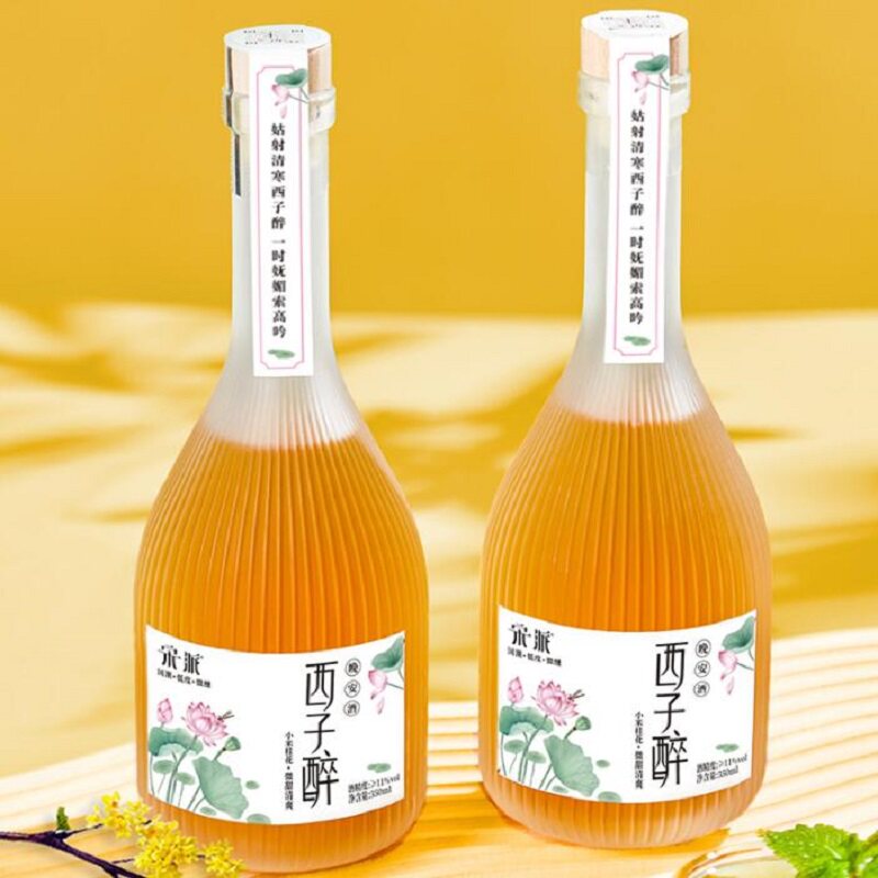 宋派桂花味果酒女士低度甜酒瓶装350ml(热品库)