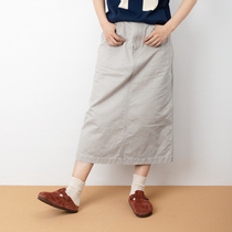 NTMY Gristone-W Skirt cereal dyed Oxford cotton five bags Skirt