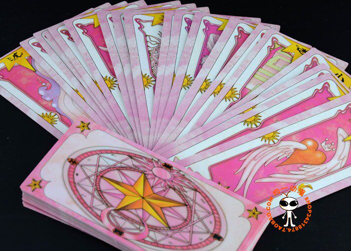 百变小樱库洛牌小樱牌魔法卡牌动漫周边玩具魔法cos魔卡sakura