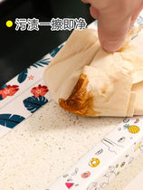 Kitchen and bathroom waterproof patch anti-mildew patch anti-oil patch strip beautiful seam paste toilet pool waterproof tape transparent waterproof tape