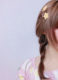 star biscuit hairpin ຂ້າງ clip ສາວ bangs clip soft girl bb clip ins internet celebrity cute hairpin hair accessories