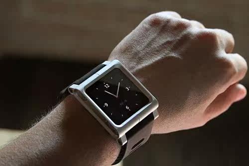 mp4保护套 苹果ipod nano6代时尚外壳 金属手表带 铝合金硅胶腕带