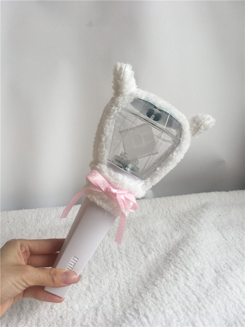 unine应援棒灯套毛绒套子粉丝见面会演唱会李汶翰闪光棒套子周边