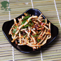 Cold mixed Houttuynia kimchi 1kg Xiangxi Huaihua specialty snacks fresh wild vegetables side ear root