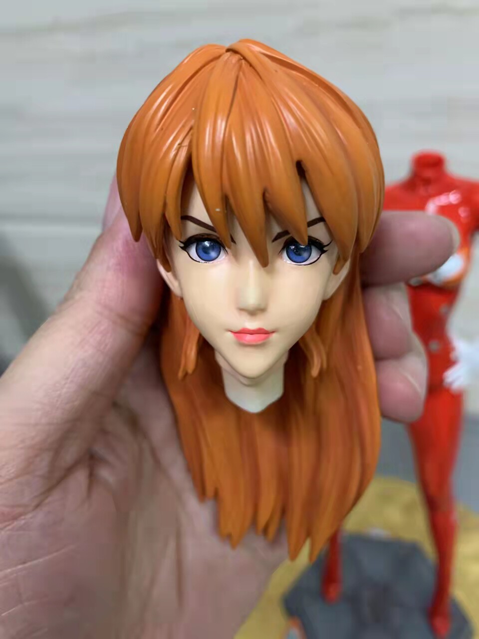 热火gk定制 现货 非闪电 福音女战士 明日香 1/4 雕像模型手办