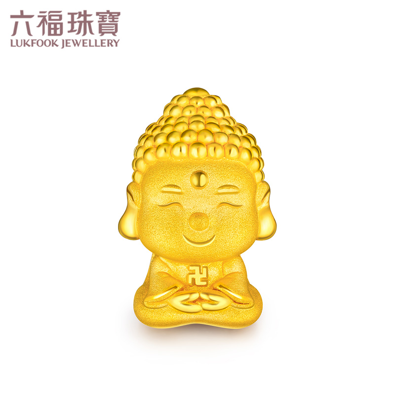 lukfook jewelry q version life buddha big day tathagata gold transfer bead bracelet with rope pricing gfa1tbp0050