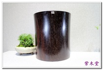 Small Leaf Purple Sandalwood Old Stock Pen Holder (161)