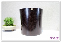 Small Leaf Purple Sandalwood Old Stock Pen Holder (132)