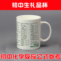 Creative Gift Chemical Reaction Formula (Junior High School) Water Cup Junior High School High School Student Birthday Gift Bone Porcelain