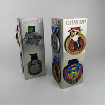 Craftsman Marathon Medal Display Stand 304 Stainless Steel Creative Award Frame New Medal Memorial Frame