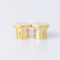 Special good news Taiwan custom high grade copper gold plated RCA terminal protective cap shielding cap shielding cap dust cap plug