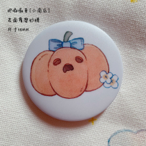 (Clearance Area A) When the store original Halloween limited pumpkin ghost tinplate bar chi badge brooch