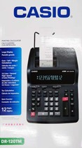 Casio print paper out computer DR120TM upgrade version DR-120R