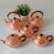 Pure handmade pure copper pot Kung Fu Small pure copper teapot copper pot pure copper pot small teapot kettle