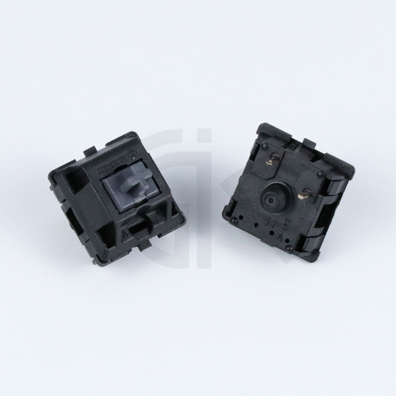 樱桃机械键盘轴 静音黑轴cherry mx silent black 轴体兼容两脚灯_7折