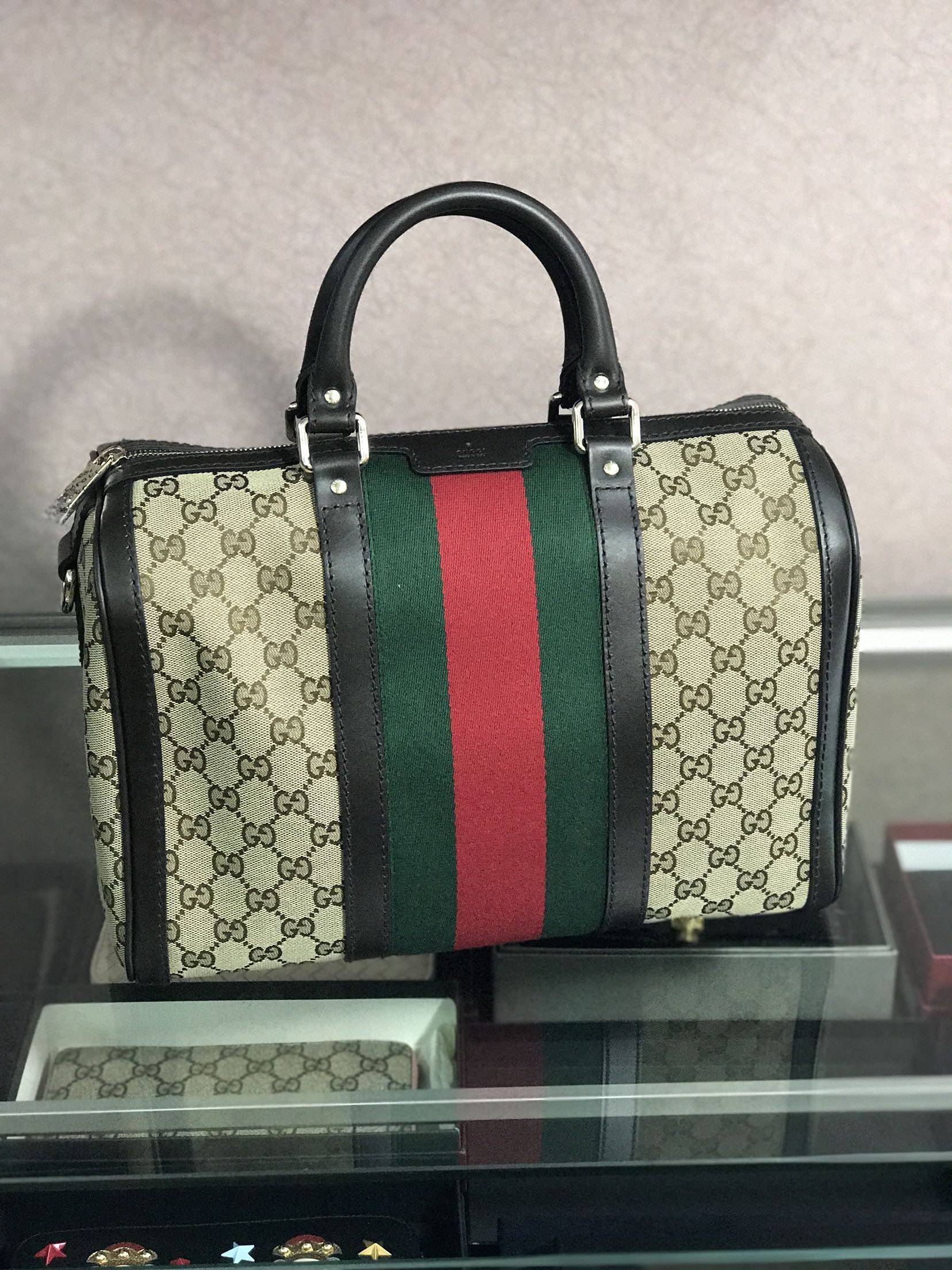 gucci 波士顿枕头包经典款