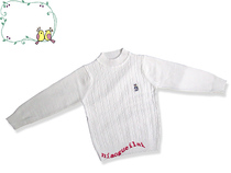 Foreign trade Childrens all-cotton knit cardiovert cardiovert cotton sweaters undershirt male and female round neckline headsweaters 4-14 years old
