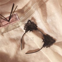 CAROL-Kano British foreign trade original single blood drops sm sex underwear accessories cute rabbit ears Cat ears