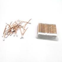 Double-head cotton swab ear cotton swab disposable cotton swab makeup baby household cleaning wooden stick cotton ball cotton stick