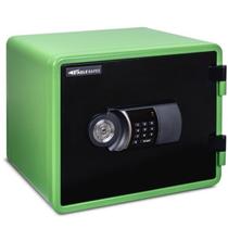 Korea Eagle brand YES-M020(GR) green small home electronic password fire insurance cabinet Shanghai delivery