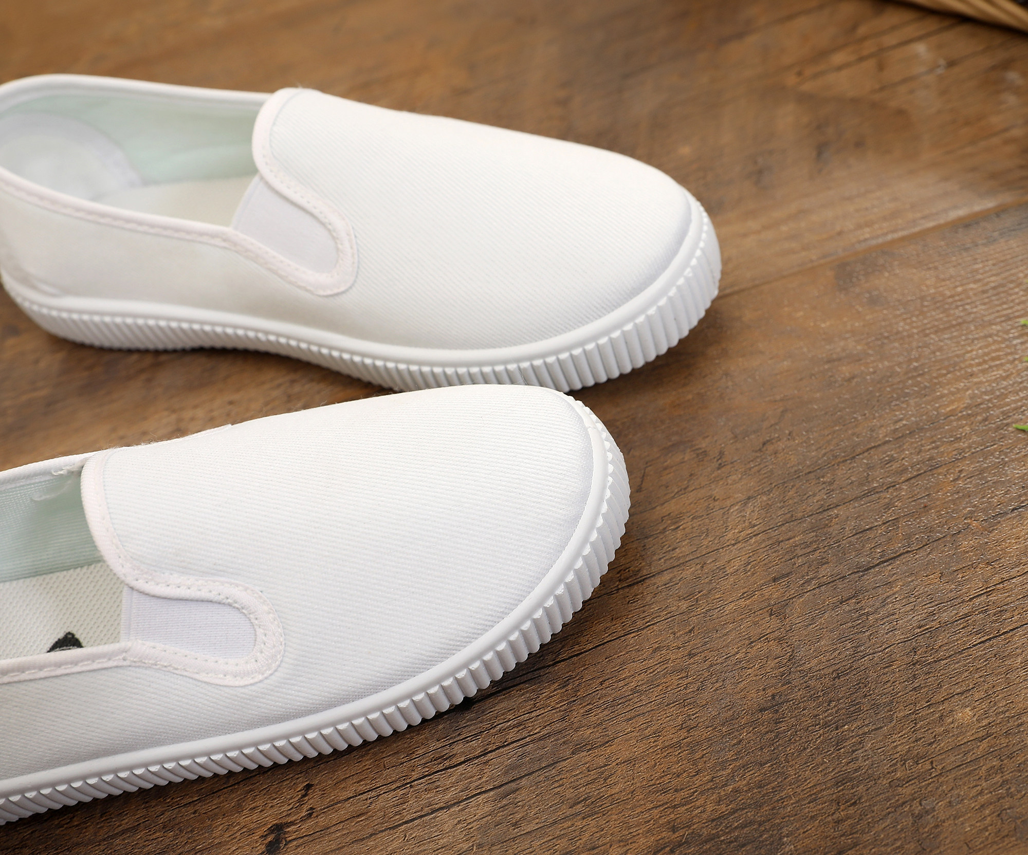 男女白布鞋白体操白鞋指定白网鞋学校小白鞋帆布鞋表演