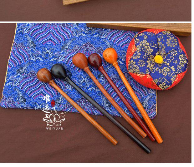 木鱼棒实木雕刻宗教用品佛事梵呗乐器台湾佛具法器配件木鱼槌头